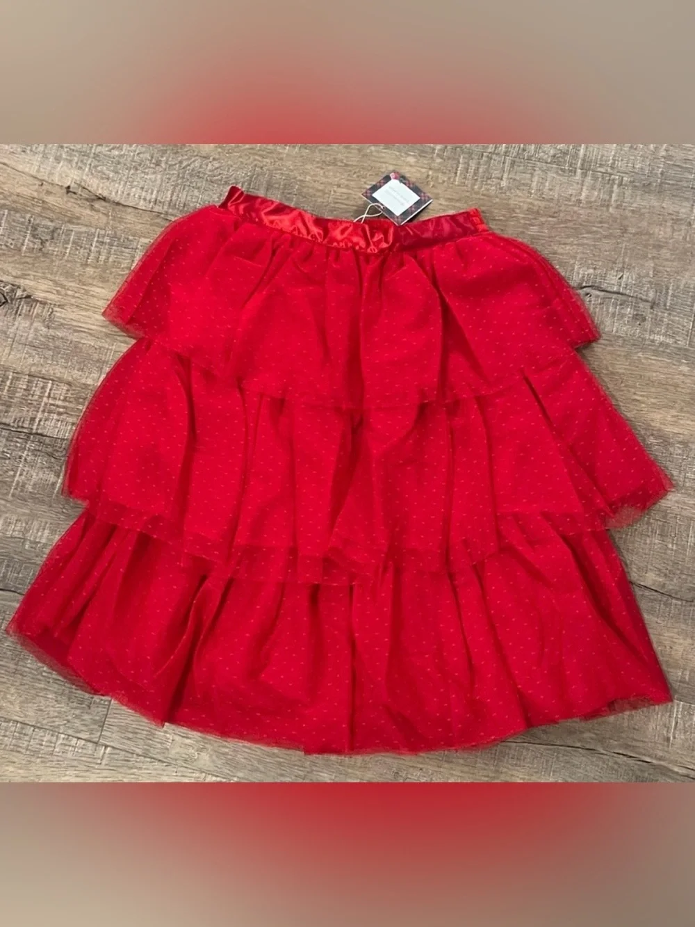 American Girl skirt look bright